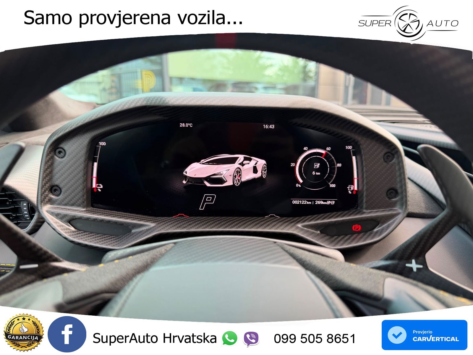 Lamborghini Revuelto 6.5 V12 (1015 KS) 4WD DCT LED+GR SJED+ACC