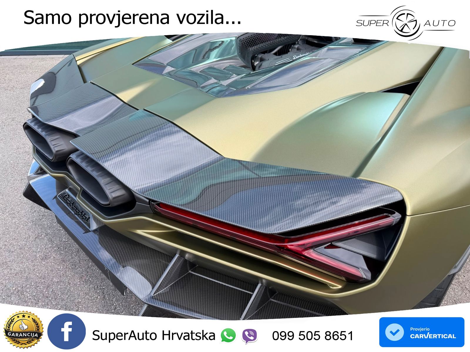 Lamborghini Revuelto 6.5 V12 (1015 KS) 4WD DCT LED+GR SJED+ACC