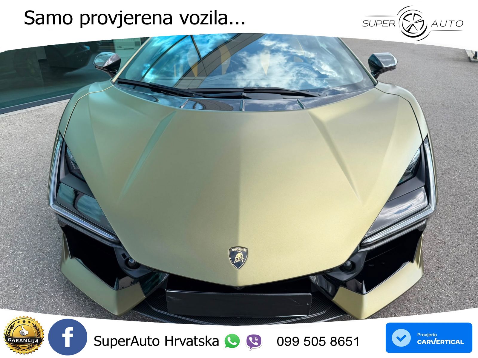 Lamborghini Revuelto 6.5 V12 (1015 KS) 4WD DCT LED+GR SJED+ACC