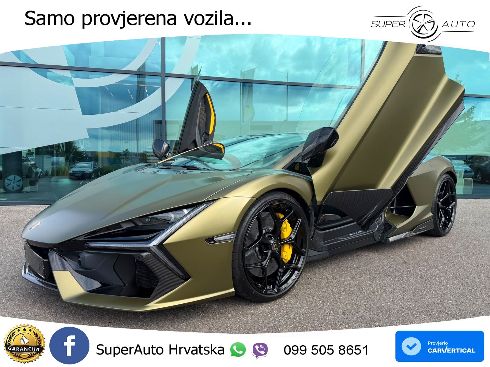 Lamborghini Revuelto 6.5 V12 (1015 KS) 4WD DCT LED+GR SJED+ACC