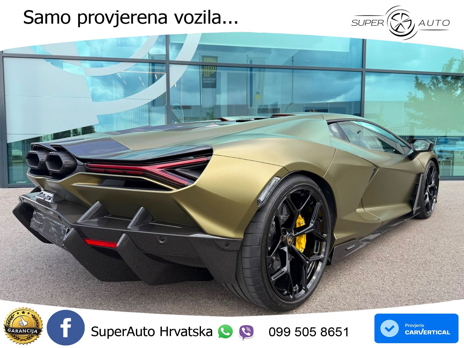Lamborghini Revuelto 6.5 V12 (1015 KS) 4WD DCT LED+GR SJED+ACC