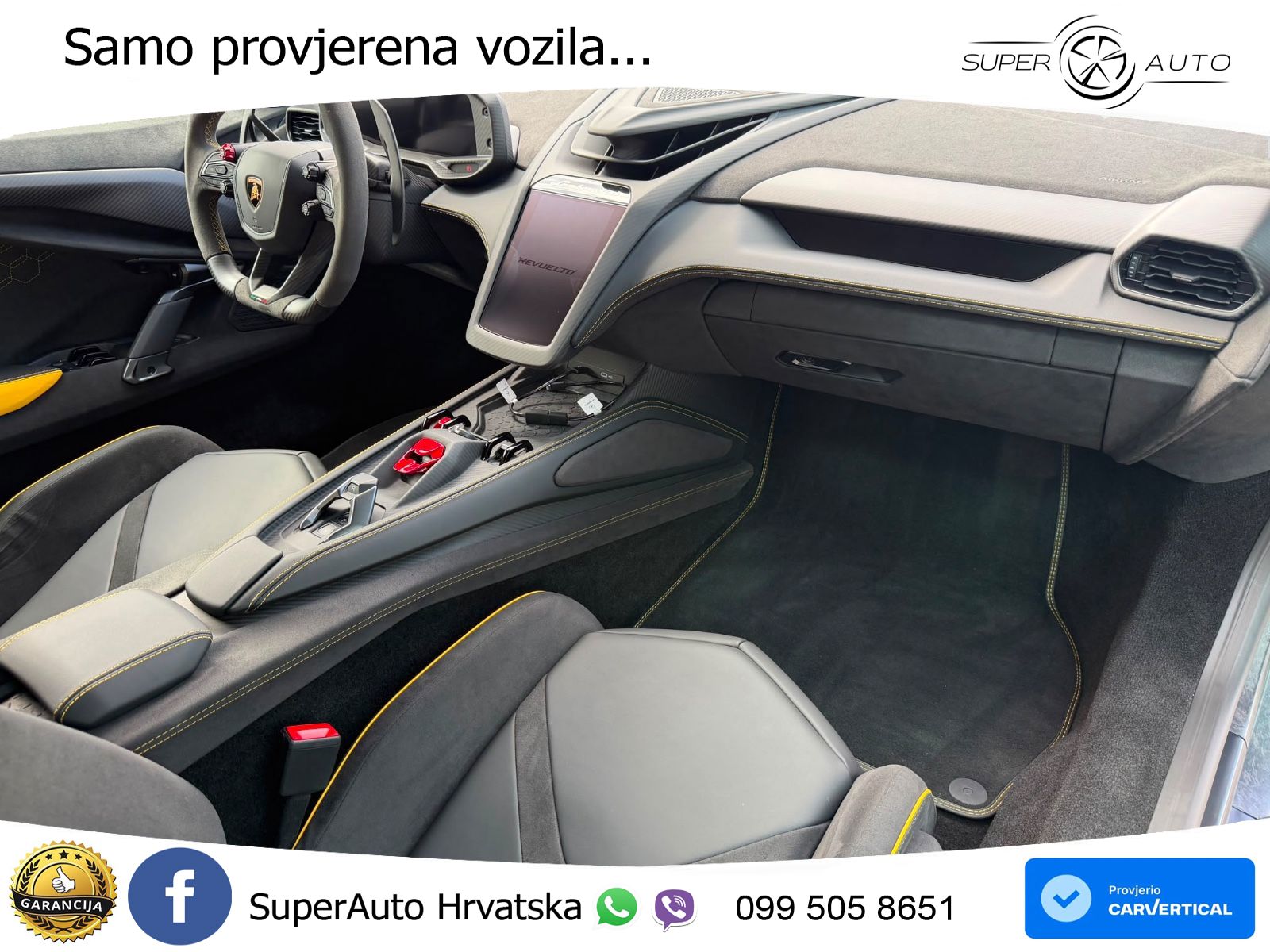 Lamborghini Revuelto 6.5 V12 (1015 KS) 4WD DCT LED+GR SJED+ACC