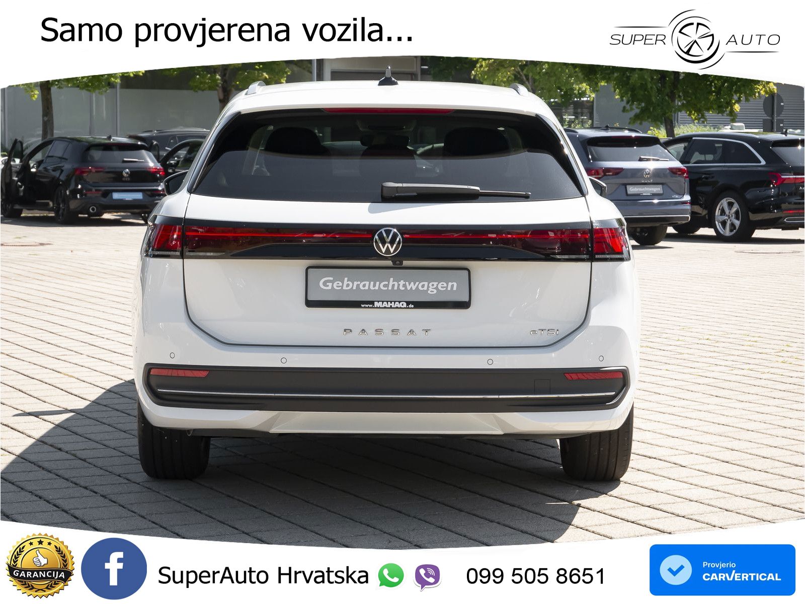 Volkswagen Passat Variant 1.5 eTSI (150 KS) DSG Business LED+GR SJED+ACC