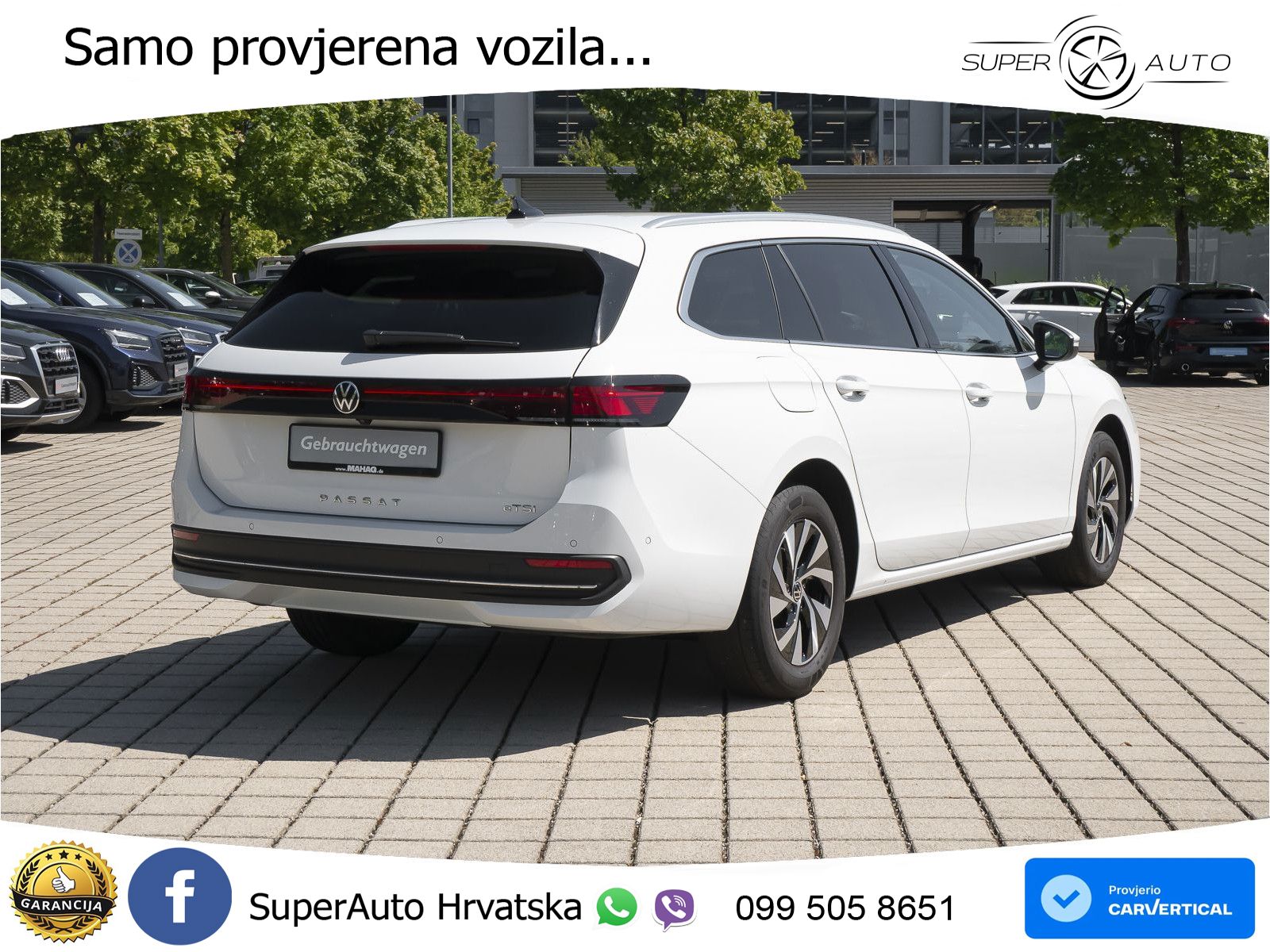 Volkswagen Passat Variant 1.5 eTSI (150 KS) DSG Business LED+GR SJED+ACC