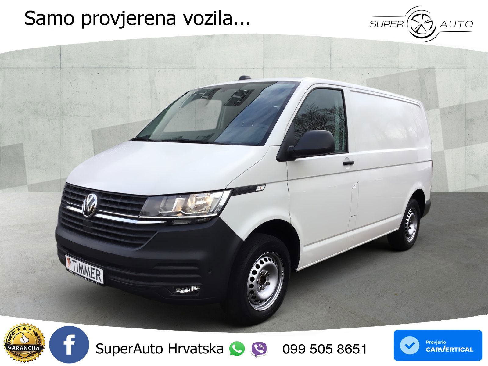 Volkswagen T6.1 Transporter Kasten 2.0 TDI DSG KR +NAVI +PD 150 KS