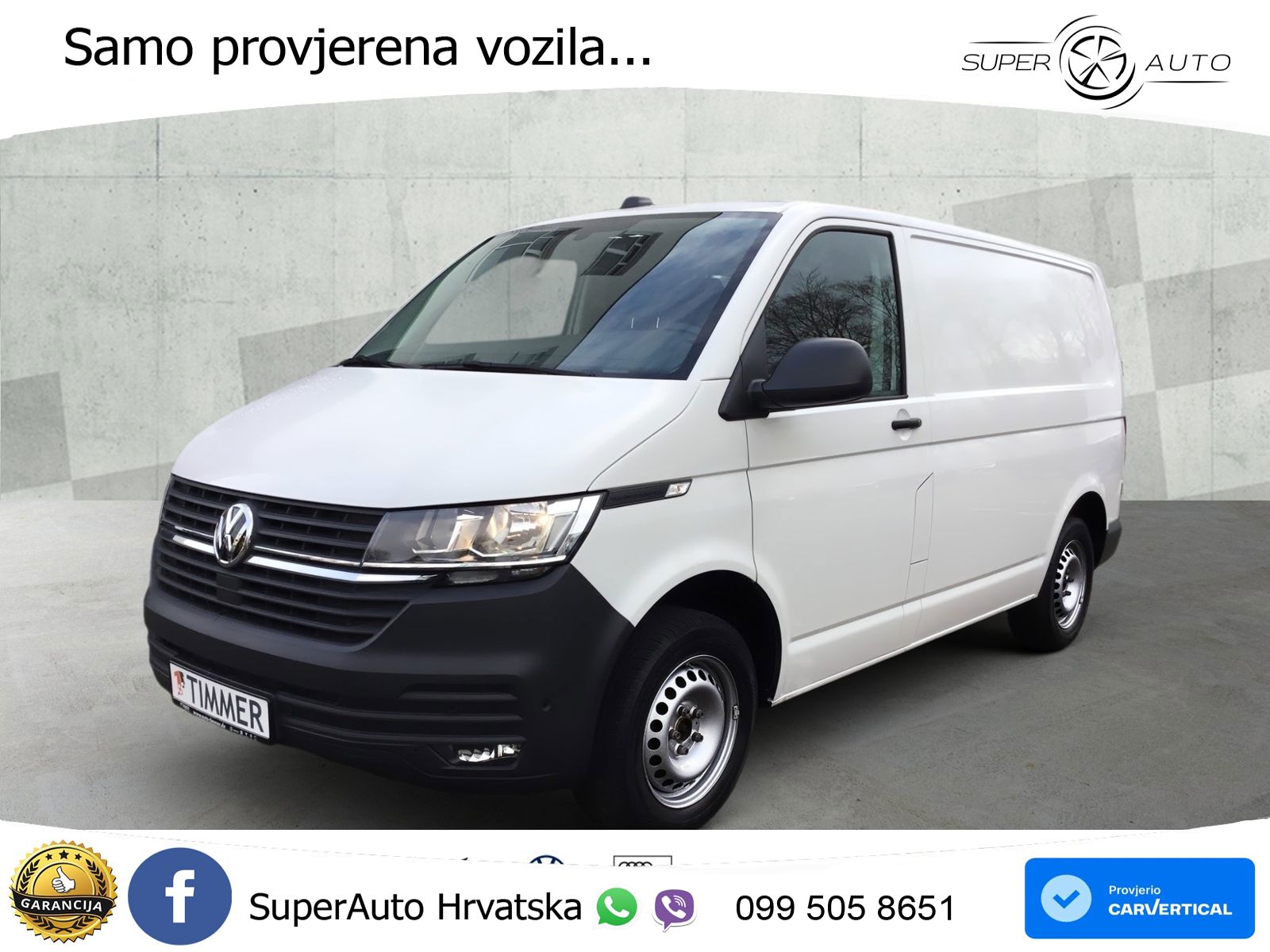 Volkswagen T6.1 Transporter Kasten 2.0 TDI DSG KR +NAVI +PD 150 KS