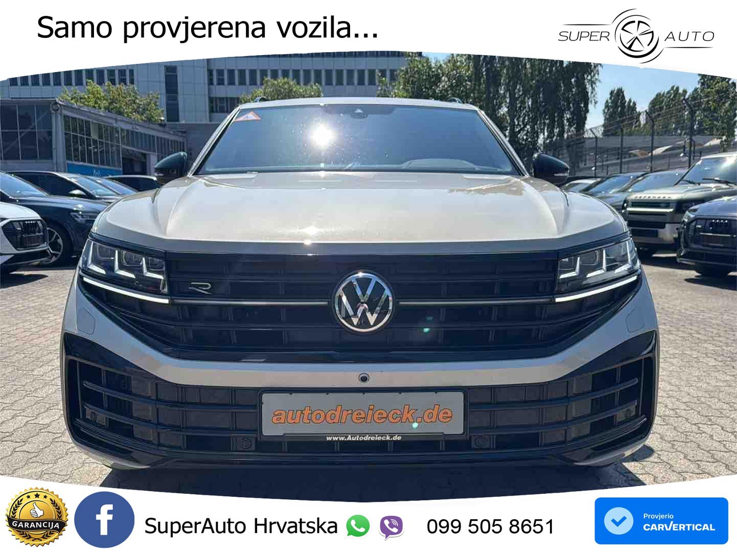 Volkswagen Touareg R 3.0 V6 TFSI (462 KS) 4MOTION Tiptronic ZRAČNI+ACC+GR SJED+KAM+PANO