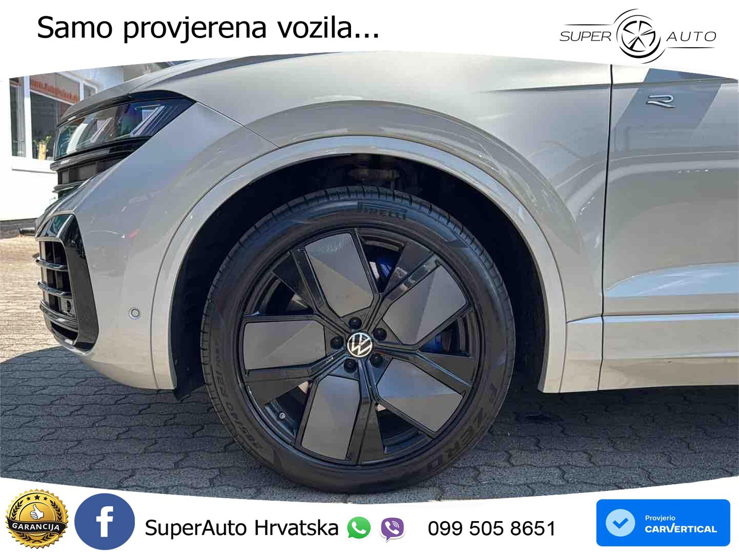 Volkswagen Touareg R 3.0 V6 TFSI (462 KS) 4MOTION Tiptronic ZRAČNI+ACC+GR SJED+KAM+PANO