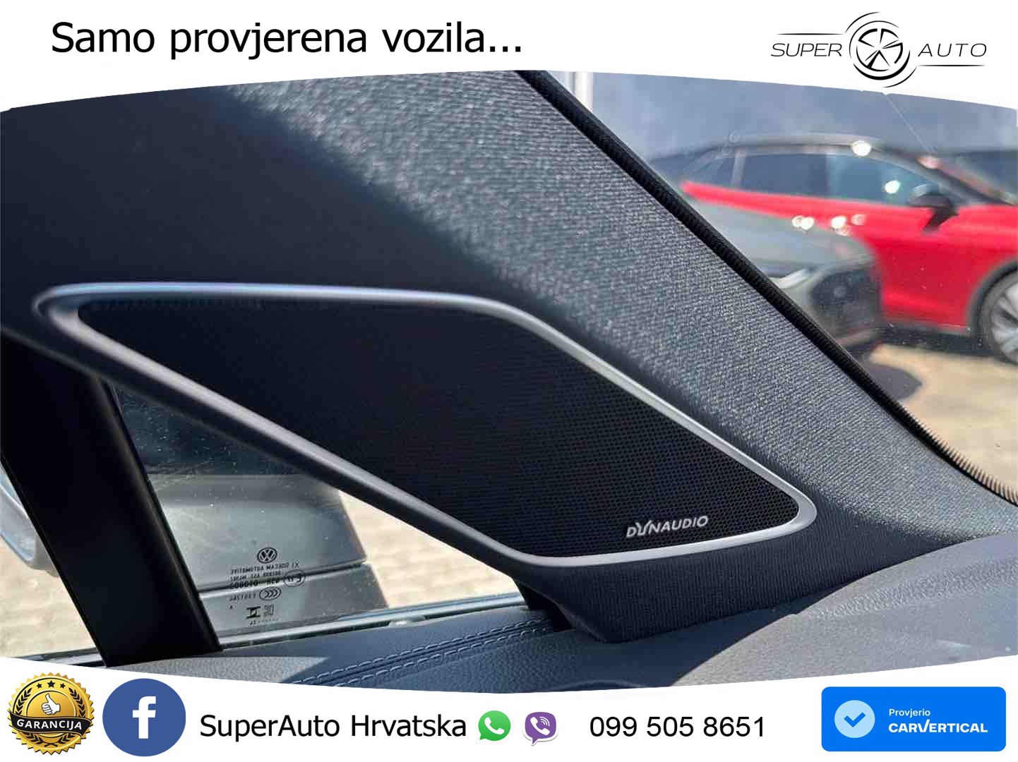Volkswagen Touareg R 3.0 V6 TFSI (462 KS) 4MOTION Tiptronic ZRAČNI+ACC+GR SJED+KAM+PANO