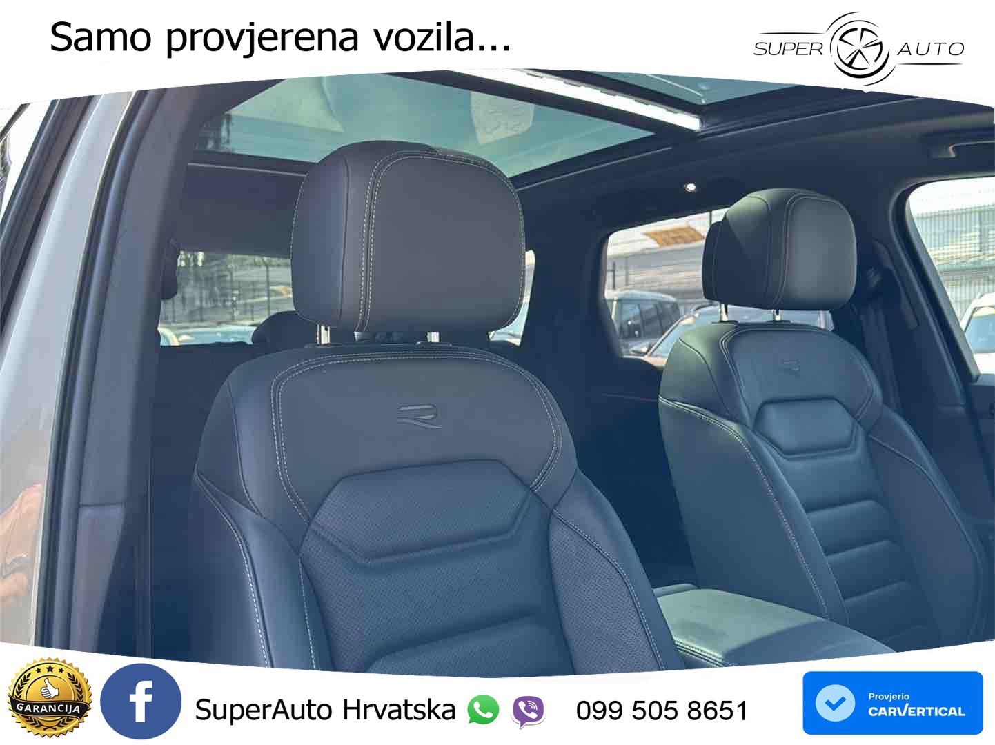 Volkswagen Touareg R 3.0 V6 TFSI (462 KS) 4MOTION Tiptronic ZRAČNI+ACC+GR SJED+KAM+PANO