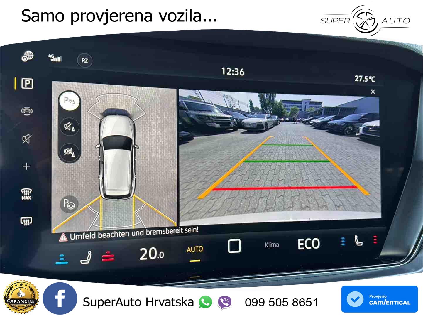 Volkswagen Touareg R 3.0 V6 TFSI (462 KS) 4MOTION Tiptronic ZRAČNI+ACC+GR SJED+KAM+PANO