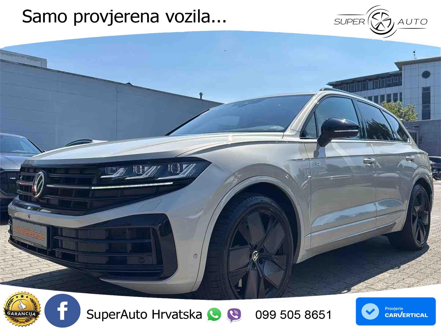 Volkswagen Touareg R 3.0 V6 TFSI (462 KS) 4MOTION Tiptronic ZRAČNI+ACC+GR SJED+KAM+PANO