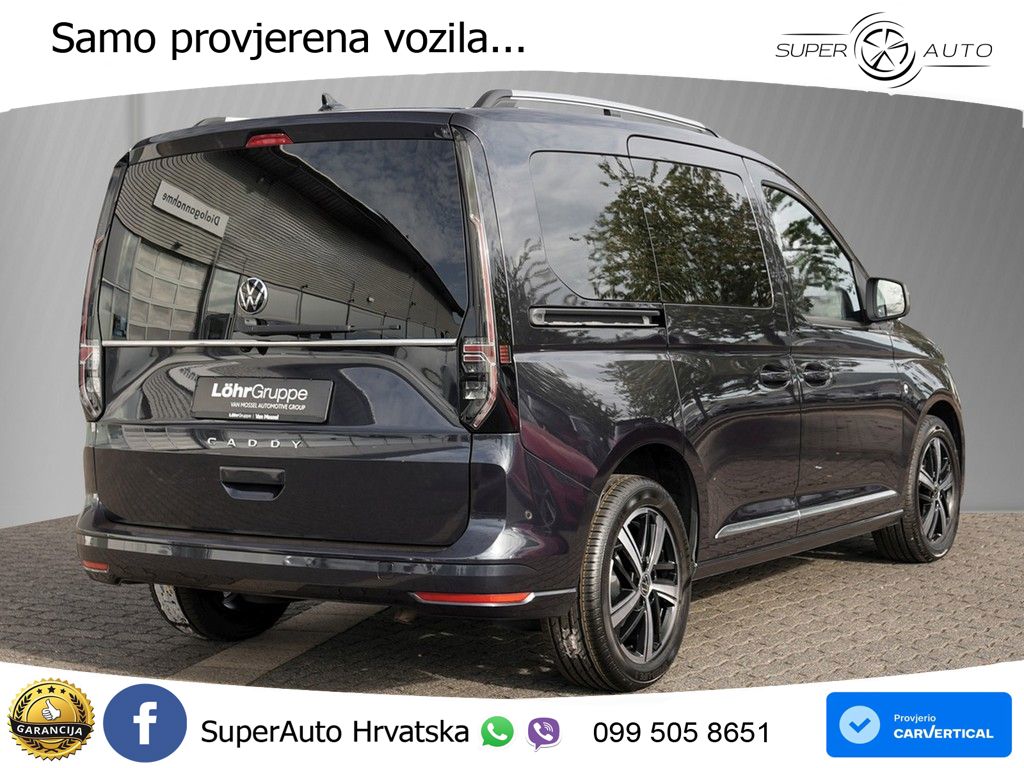 Volkswagen Caddy Kombi 2.0 TDI DSG Style *LED*Navi*Kamera*A 122 KS