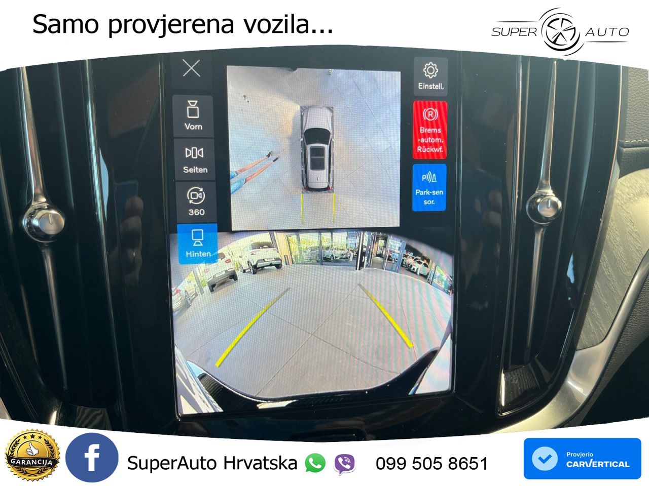 Volvo V60 2.0 B4 Benzin DCT ACC+HEAD+4xGR SJED+360+PANO