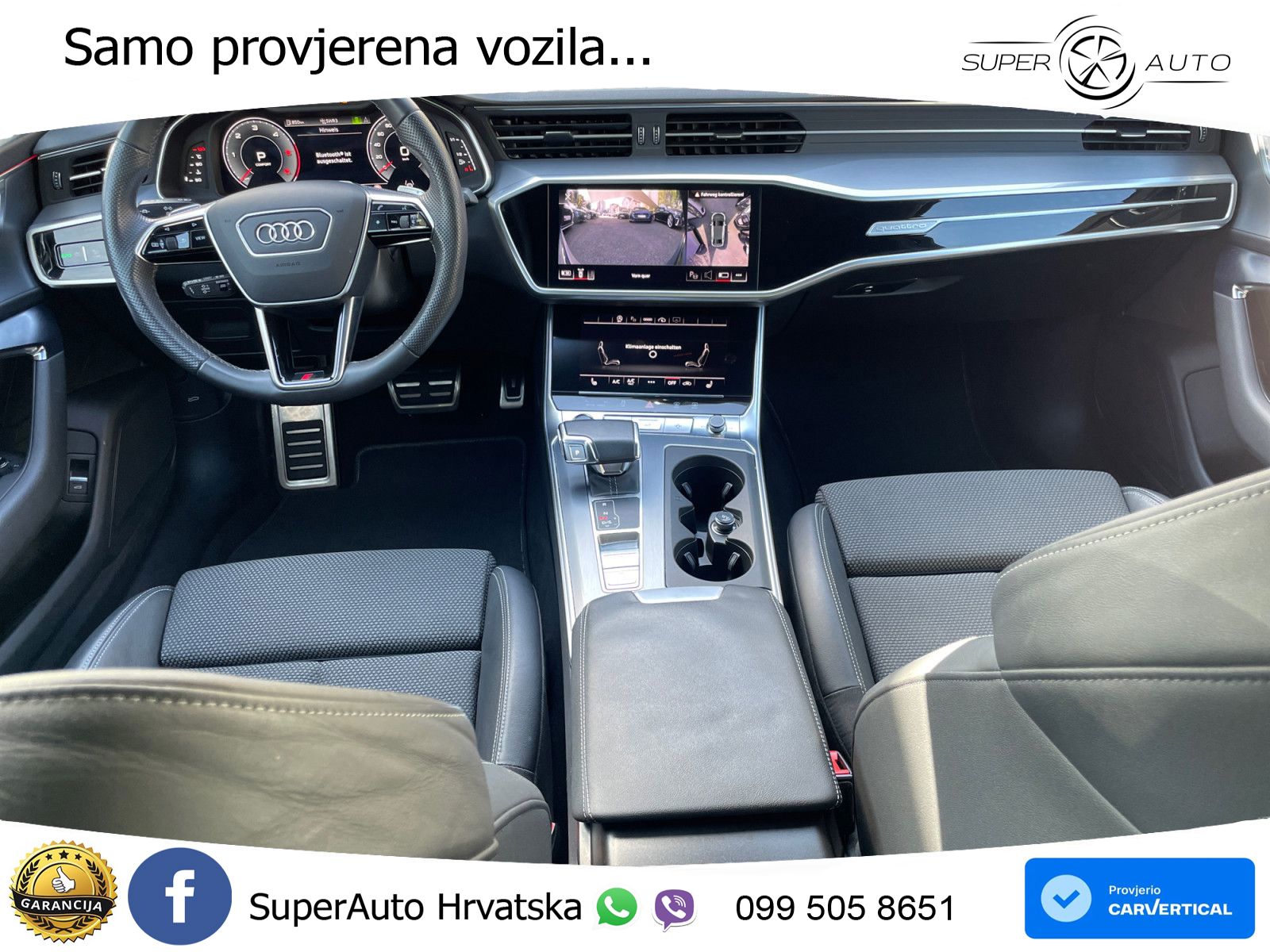 Audi A6 40 TDI (204 KS) quattro ultra S tronic S line LED+GR SJED+ACC