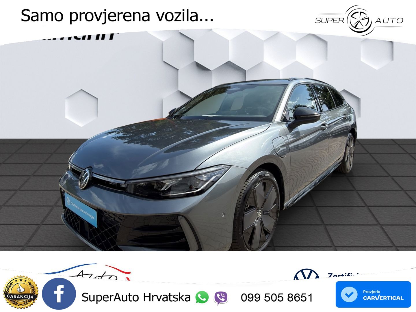 Volkswagen Passat Variant 1.5 TSI (204 KS) eHybrid DSG R-Line MATRIX+GR SJED+KAM