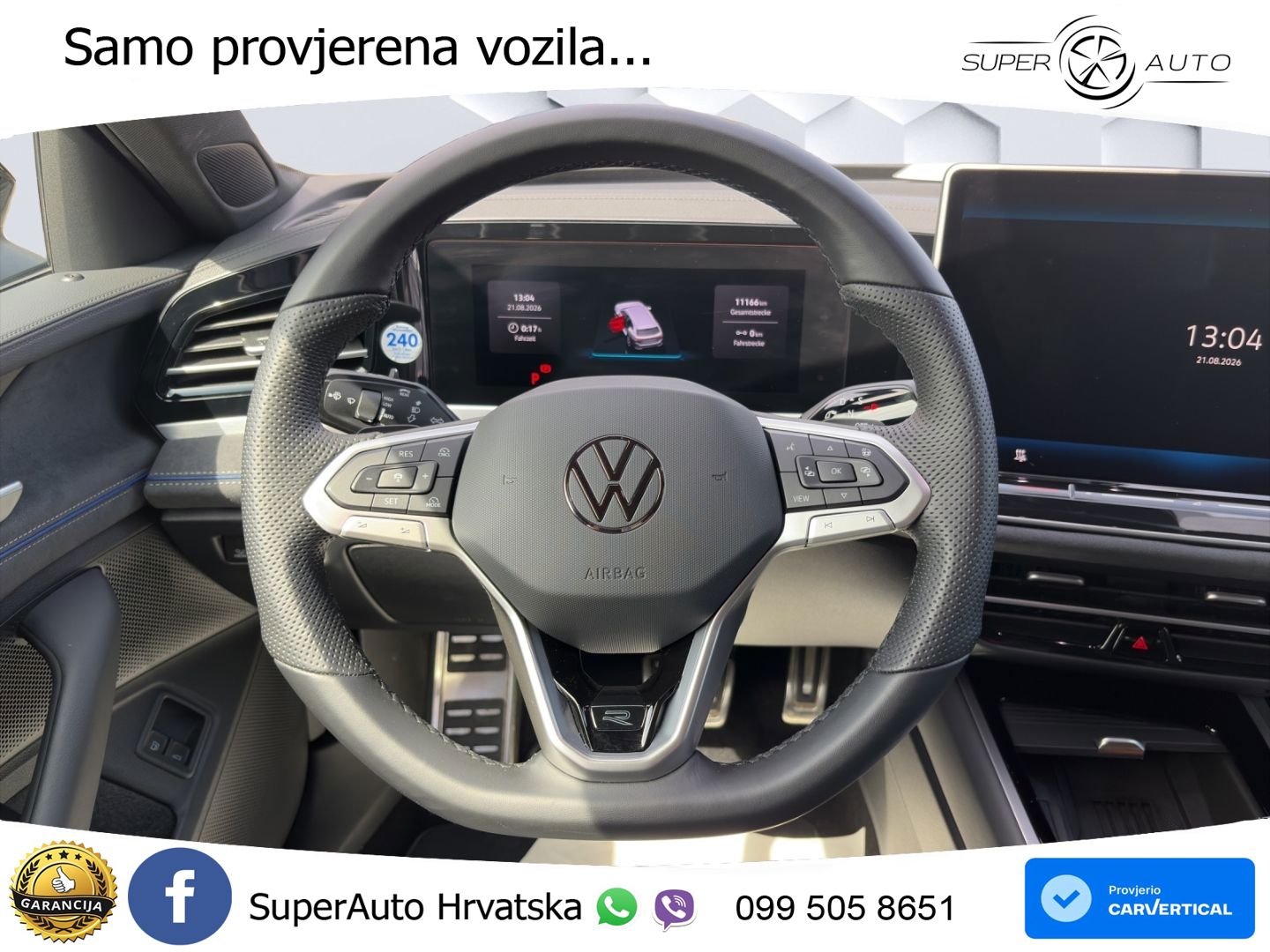 Volkswagen Passat Variant 1.5 TSI (204 KS) eHybrid DSG R-Line MATRIX+GR SJED+KAM
