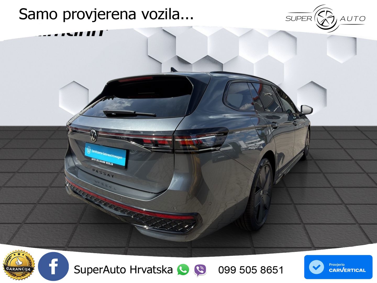 Volkswagen Passat Variant 1.5 TSI (204 KS) eHybrid DSG R-Line MATRIX+GR SJED+KAM