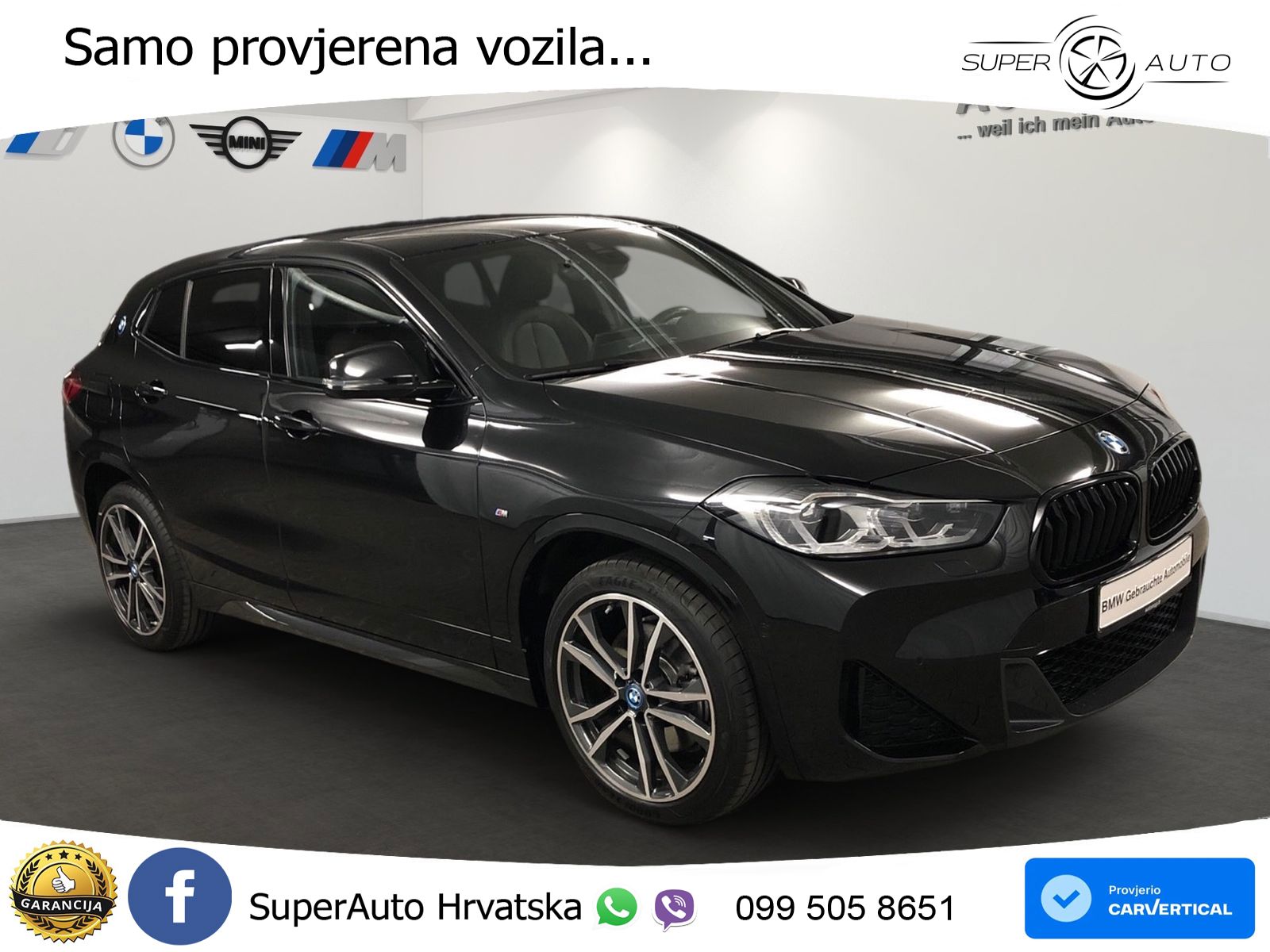 BMW X2 xDrive25e Steptronic M Sport LED+GR SJED+ACC