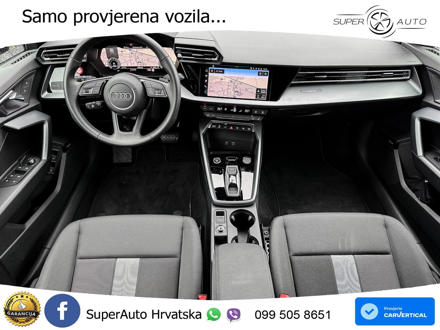 Audi A3 Sportback 40 TFSI e (204 KS) Plug-in Hybrid S tronic LED+GR SJED+ACC