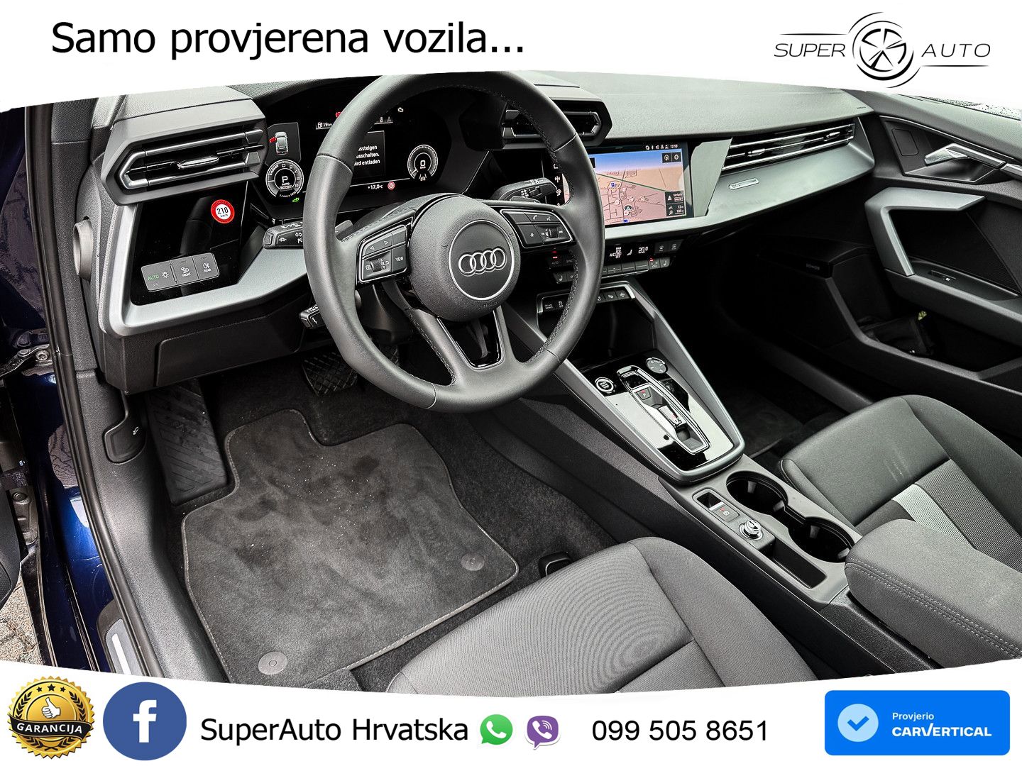 Audi A3 Sportback 40 TFSI e (204 KS) Plug-in Hybrid S tronic LED+GR SJED+ACC