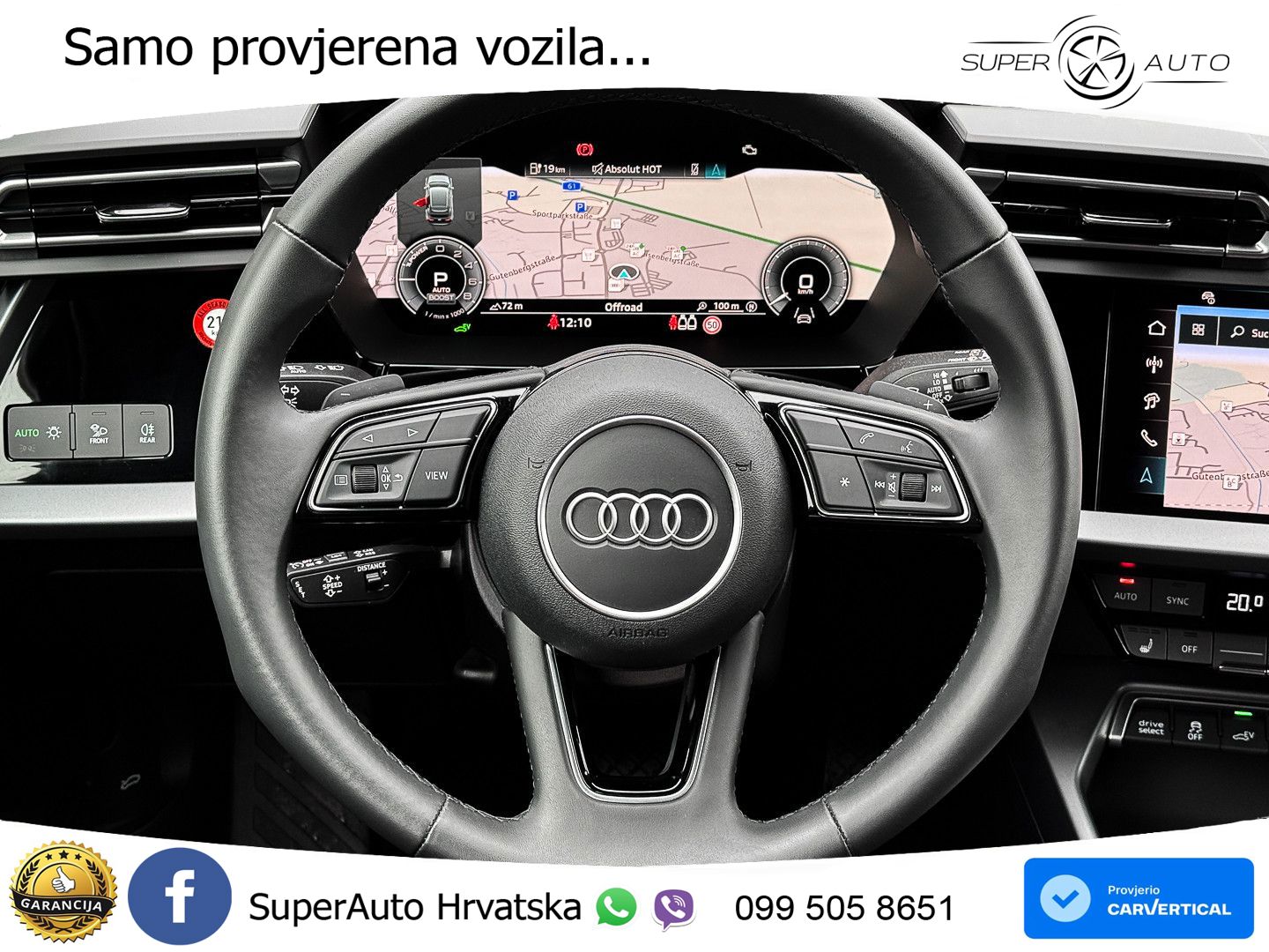 Audi A3 Sportback 40 TFSI e (204 KS) Plug-in Hybrid S tronic LED+GR SJED+ACC