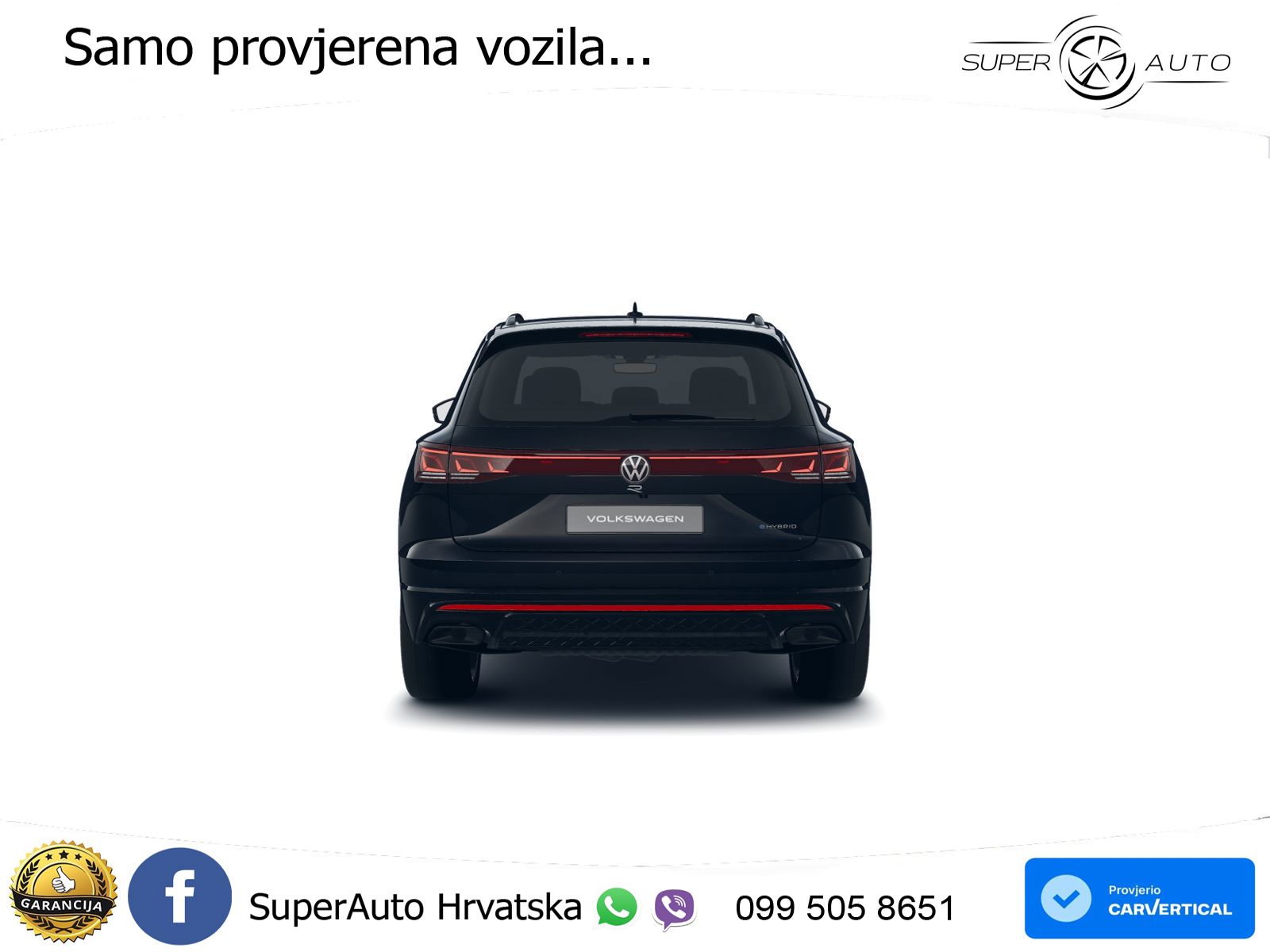Volkswagen Touareg R 3.0 V6 TFSI (462 KS) 4MOTION Tiptronic ZRAČNI+ACC+GR SJED+KAM+PANO