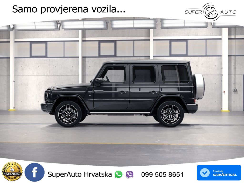 Mercedes G 500 Long V8 (422 KS) 4MATIC 9G-TRONIC LED+GR SJED+ACC