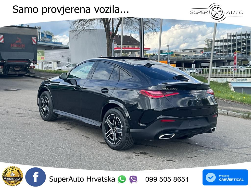 Mercedes GLC Coupe 220d (197 KS) 4MATIC 9G-TRONIC AMG ACC+GR SJED+360+PANO