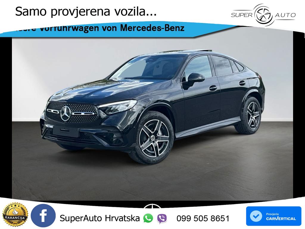 Mercedes GLC Coupe 220d (197 KS) 4MATIC 9G-TRONIC AMG ACC+GR SJED+360+PANO