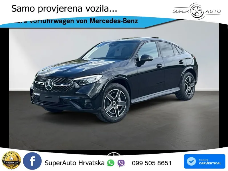 Mercedes GLC Coupe 220d (197 KS) 4MATIC 9G-TRONIC AMG ACC+GR SJED+360+PANO