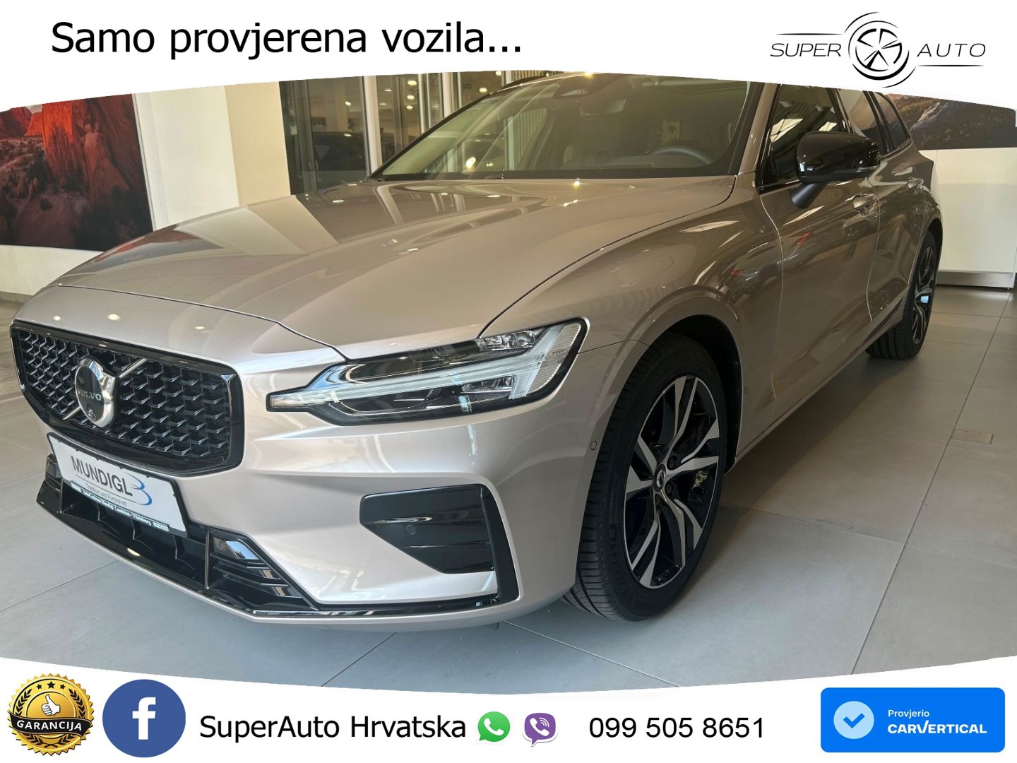 Volvo V60 2.0 B4 Benzin DCT LED+GR SJED+ACC