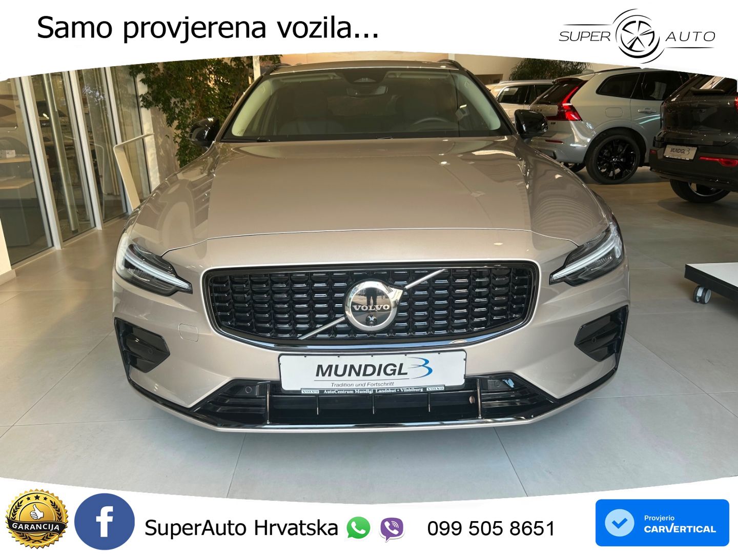 Volvo V60 2.0 B4 Benzin DCT LED+GR SJED+ACC