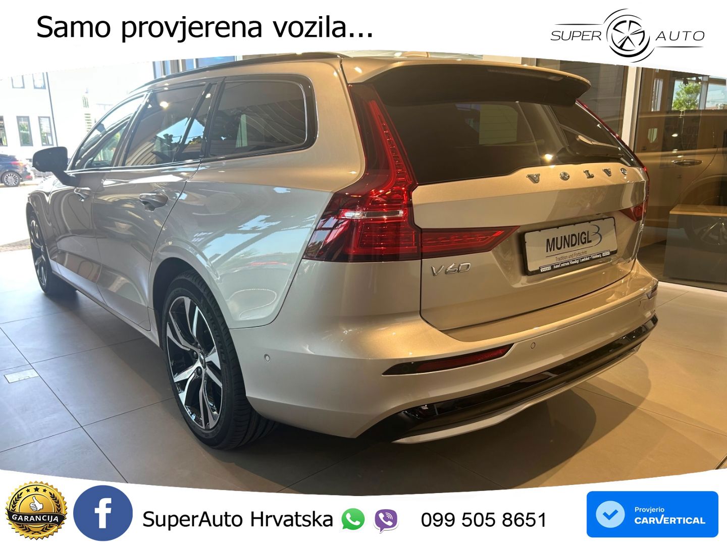 Volvo V60 2.0 B4 Benzin DCT LED+GR SJED+ACC