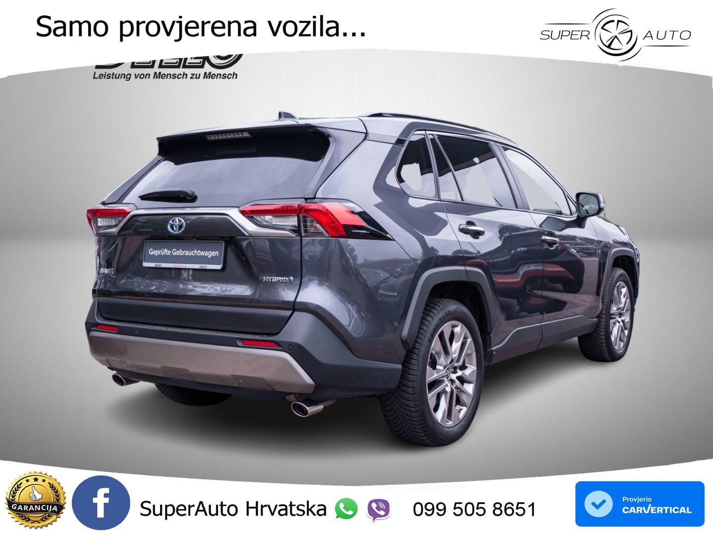 Toyota RAV4 2.5 (222 KS) Hybrid E-Four e-CVT LED+GR SJED+ACC