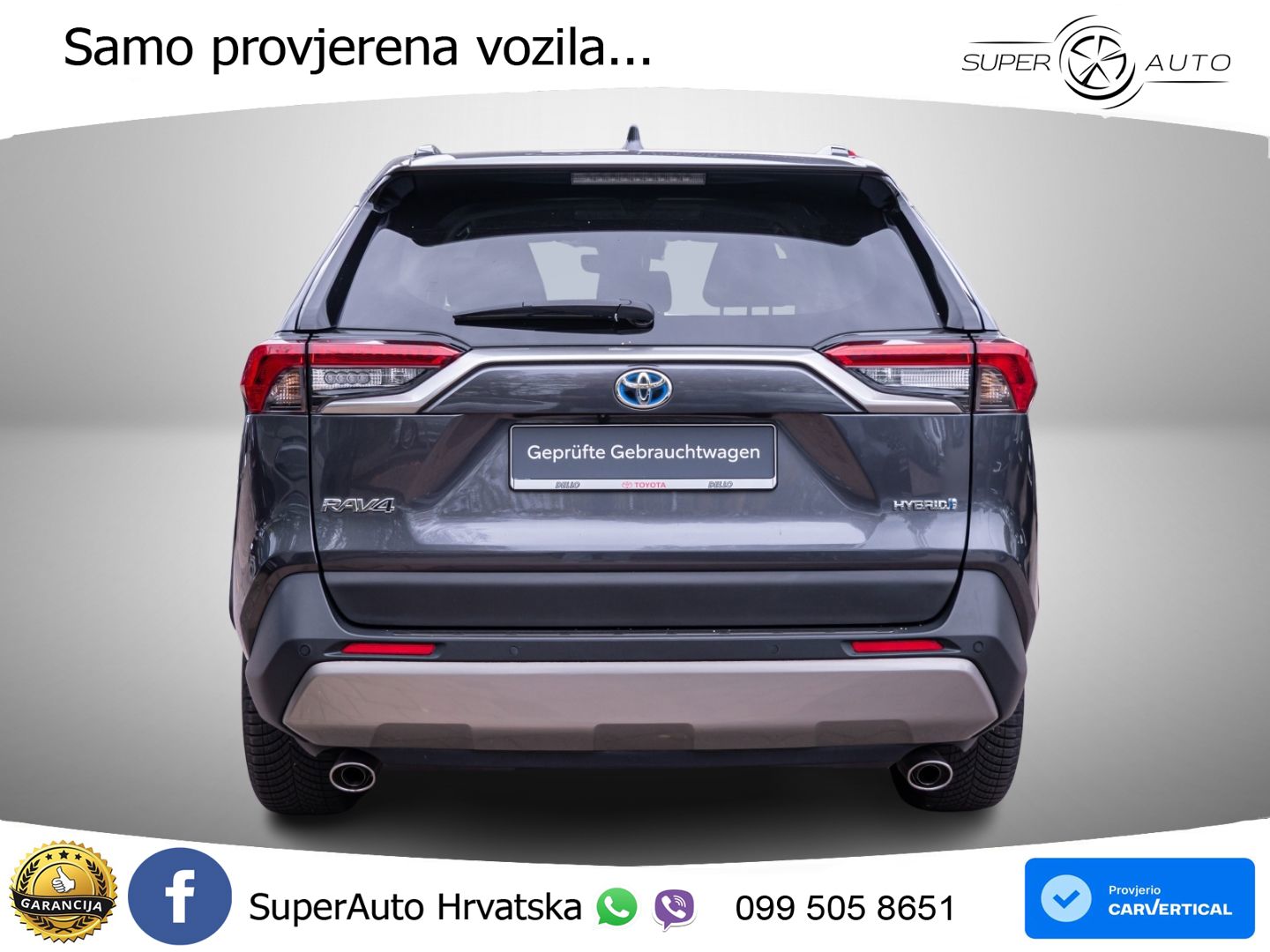 Toyota RAV4 2.5 (222 KS) Hybrid E-Four e-CVT LED+GR SJED+ACC