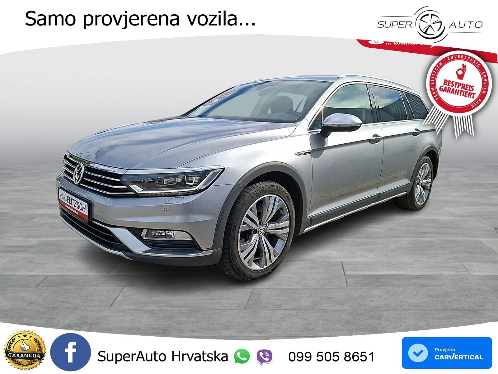Volkswagen Passat Variant 2.0 TSI (272 KS) 4MOTION DSG LED+GR SJED+ACC