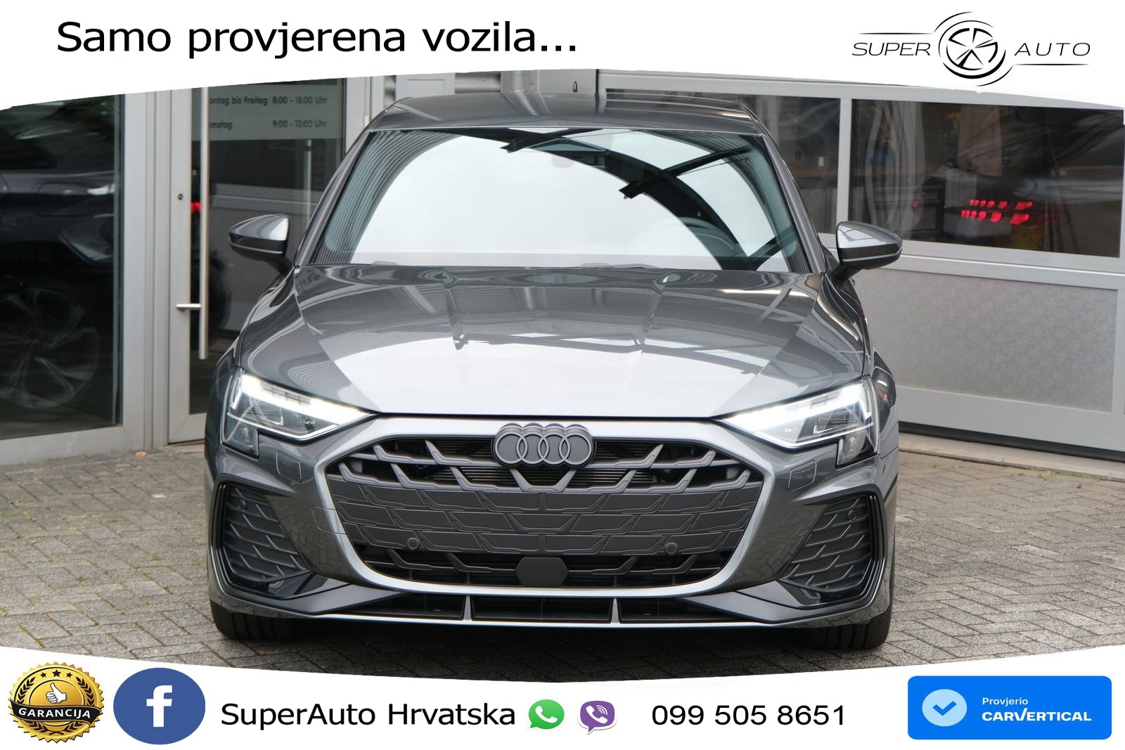 Audi A3 Sportback 40 TFSI (204 KS) quattro S tronic S line LED+GR SJED+ACC