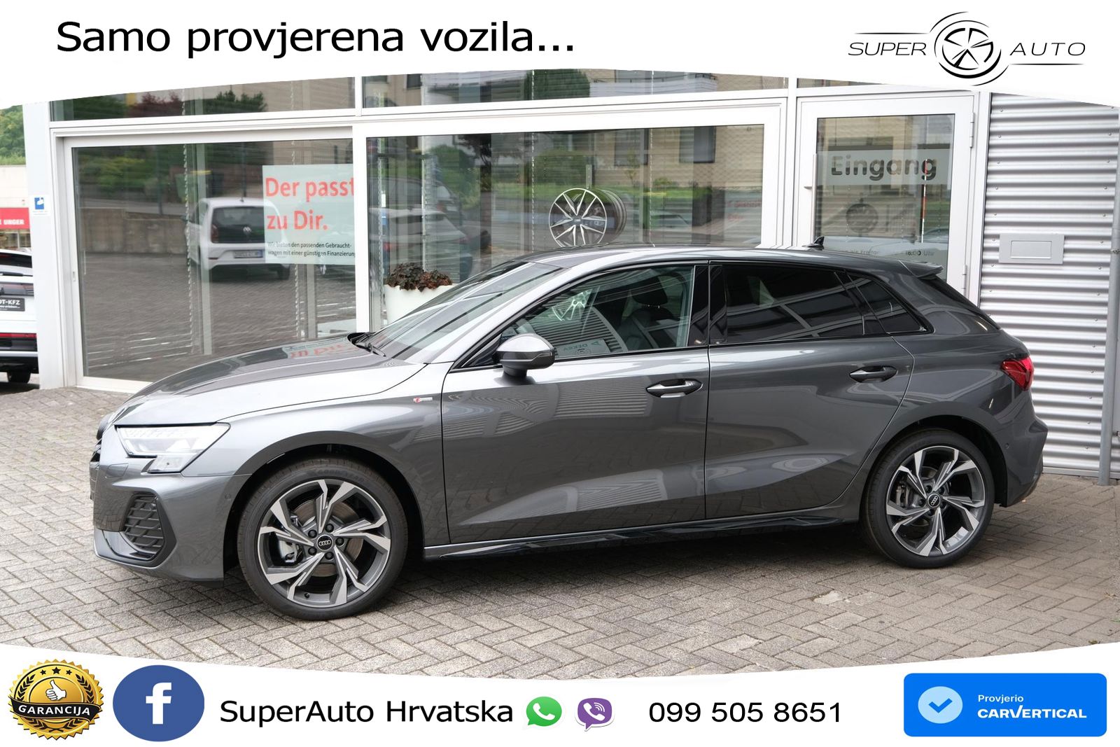 Audi A3 Sportback 40 TFSI (204 KS) quattro S tronic S line LED+GR SJED+ACC