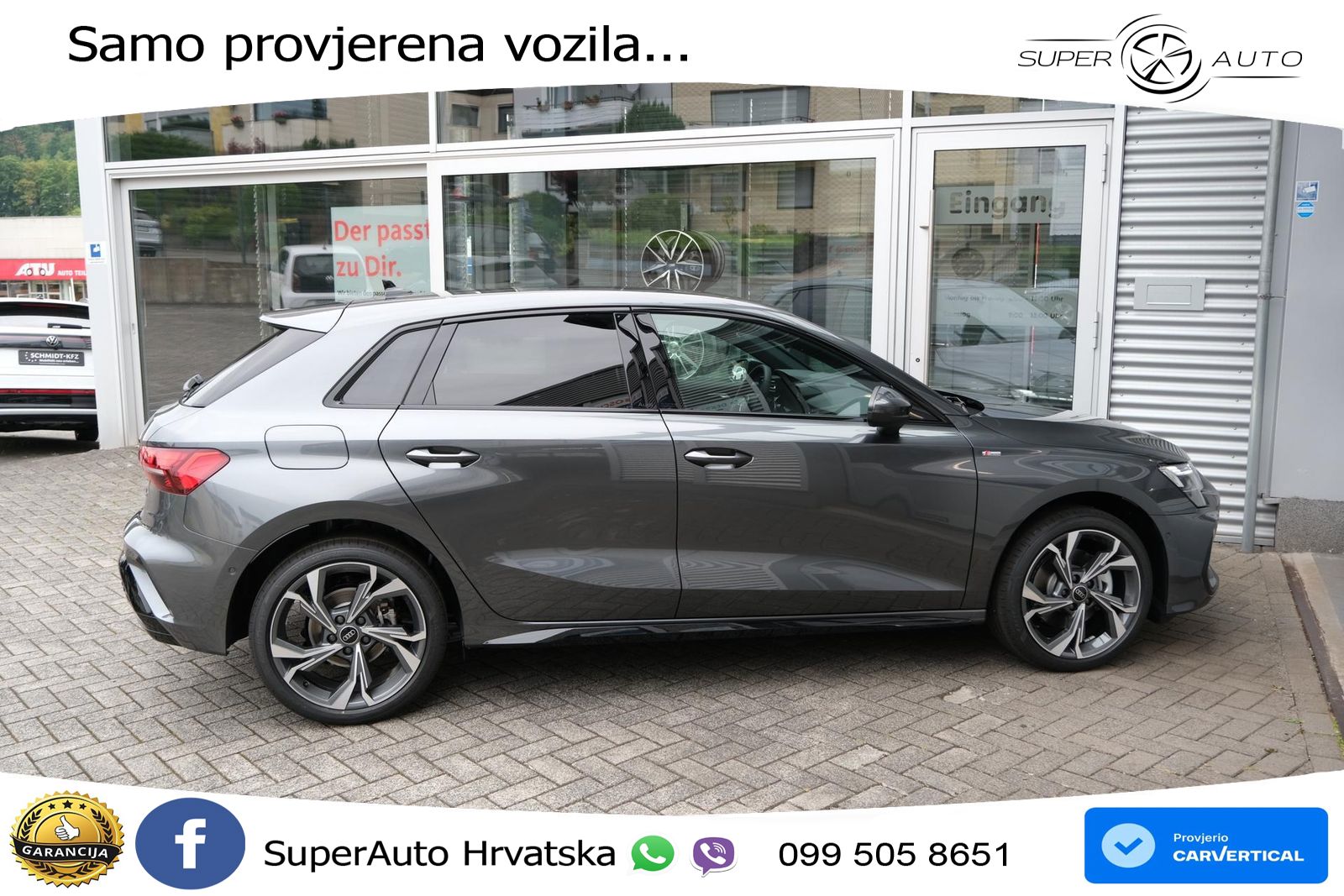Audi A3 Sportback 40 TFSI (204 KS) quattro S tronic S line LED+GR SJED+ACC