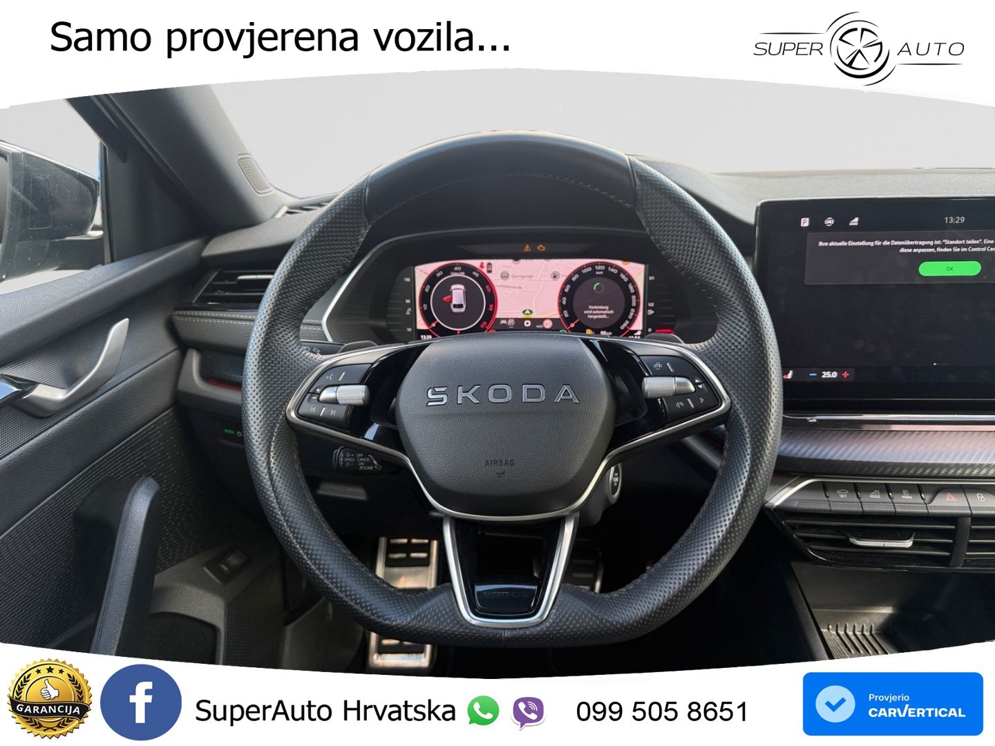 Škoda Octavia Combi 2.0 TDI (150 KS) DSG SportLine LED+GR SJED+ACC