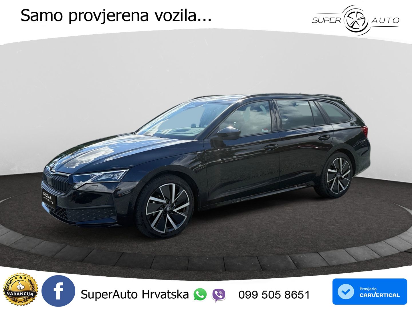 Škoda Octavia Combi 2.0 TDI (150 KS) DSG SportLine LED+GR SJED+ACC