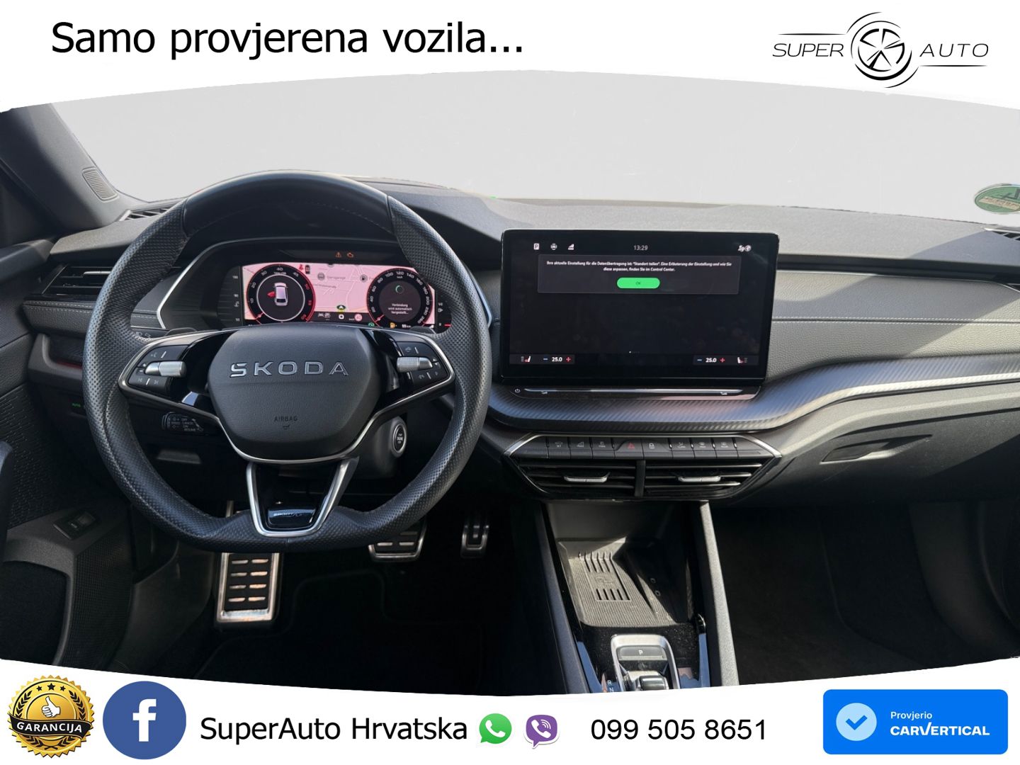 Škoda Octavia Combi 2.0 TDI (150 KS) DSG SportLine LED+GR SJED+ACC