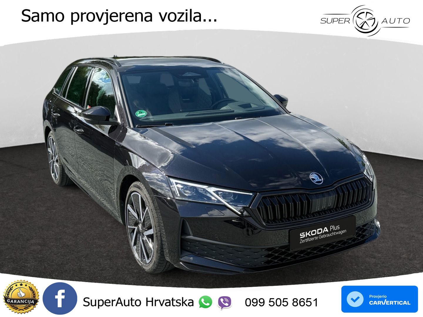 Škoda Octavia Combi 2.0 TDI (150 KS) DSG SportLine LED+GR SJED+ACC