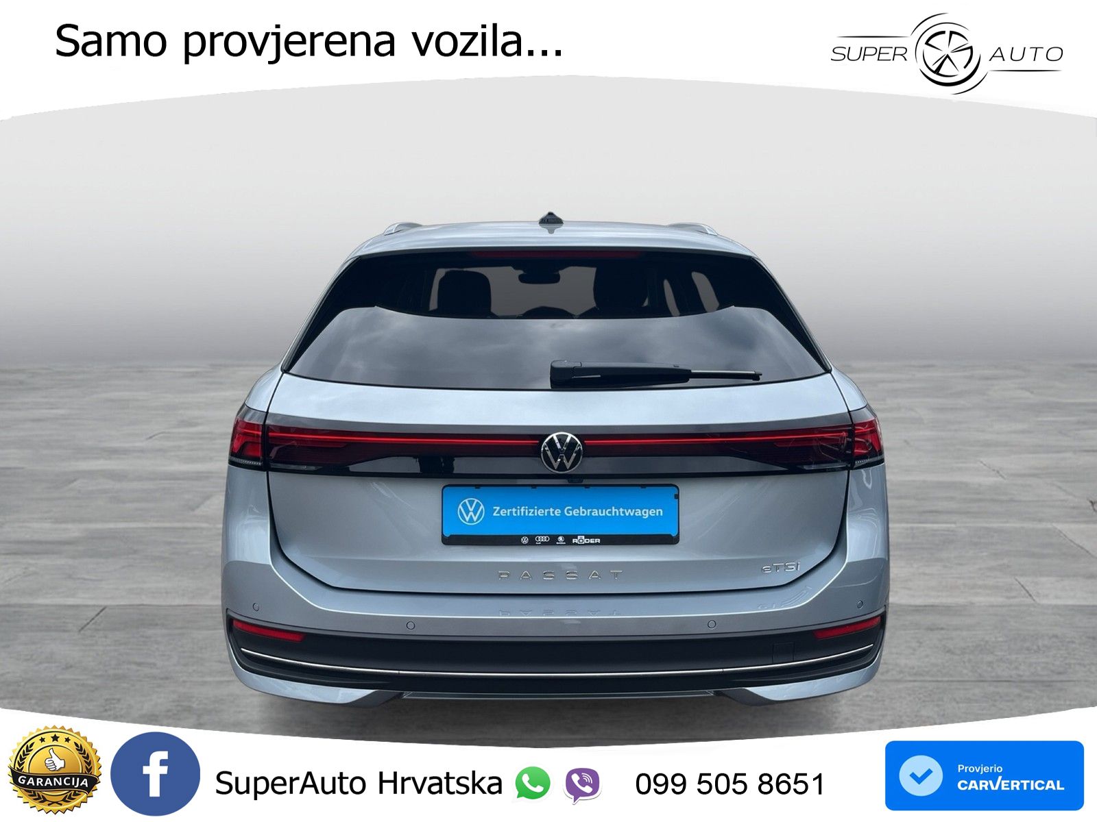 Volkswagen Passat Variant 1.5 eTSI (150 KS) DSG Business LED+GR SJED+ACC