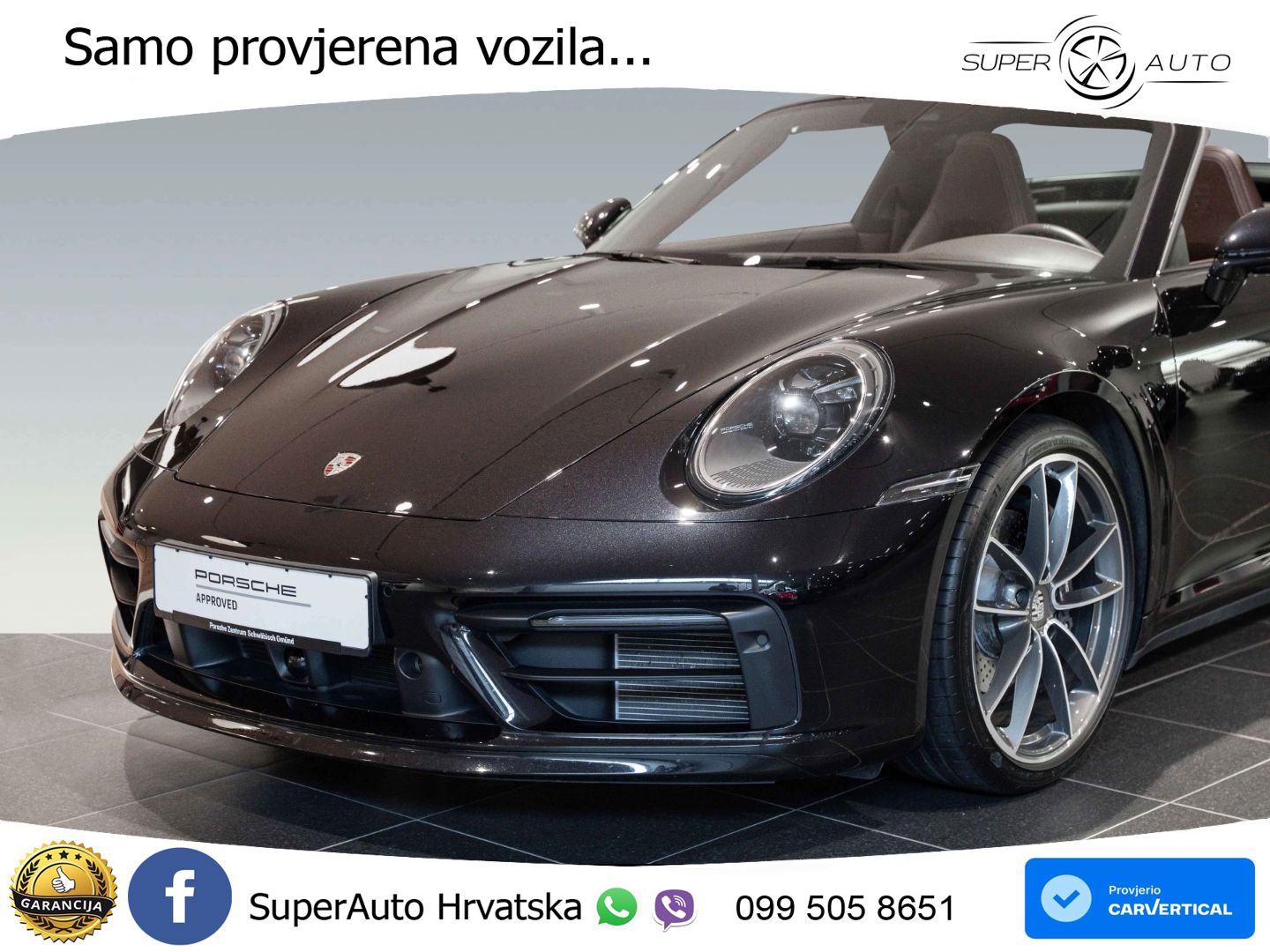 Porsche 911 Targa 4 3.0 (385 KS) PDK MATRIX+GR SJED+KAM