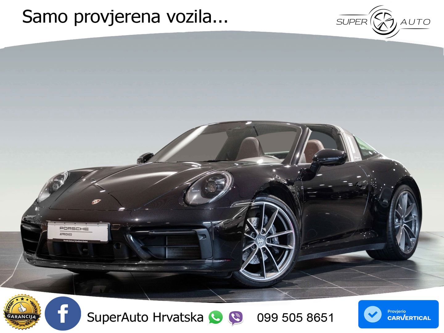 Porsche 911 Targa 4 3.0 (385 KS) PDK MATRIX+GR SJED+KAM
