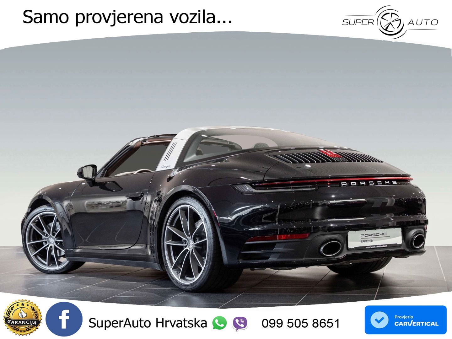 Porsche 911 Targa 4 3.0 (385 KS) PDK MATRIX+GR SJED+KAM