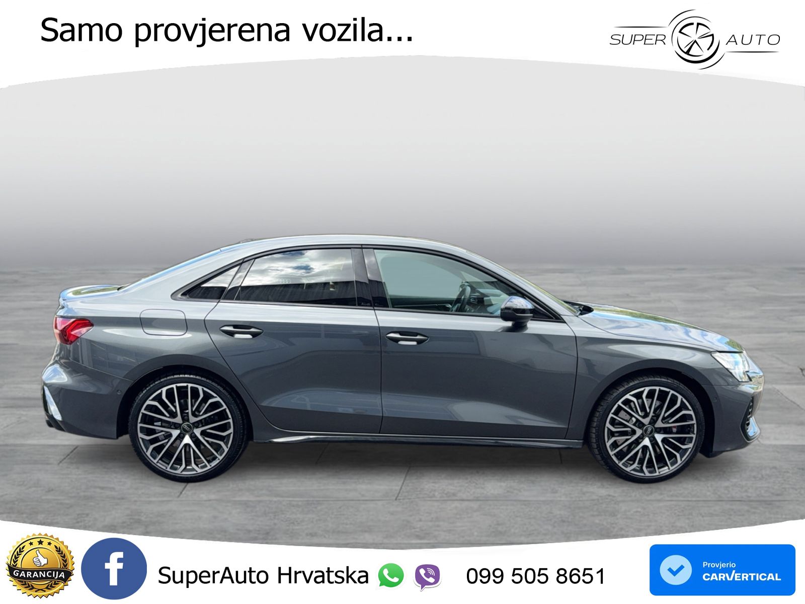 Audi S3 Limuzina 2.0 TFSI (333 KS) quattro S tronic MATRIX+GR SJED+KAM