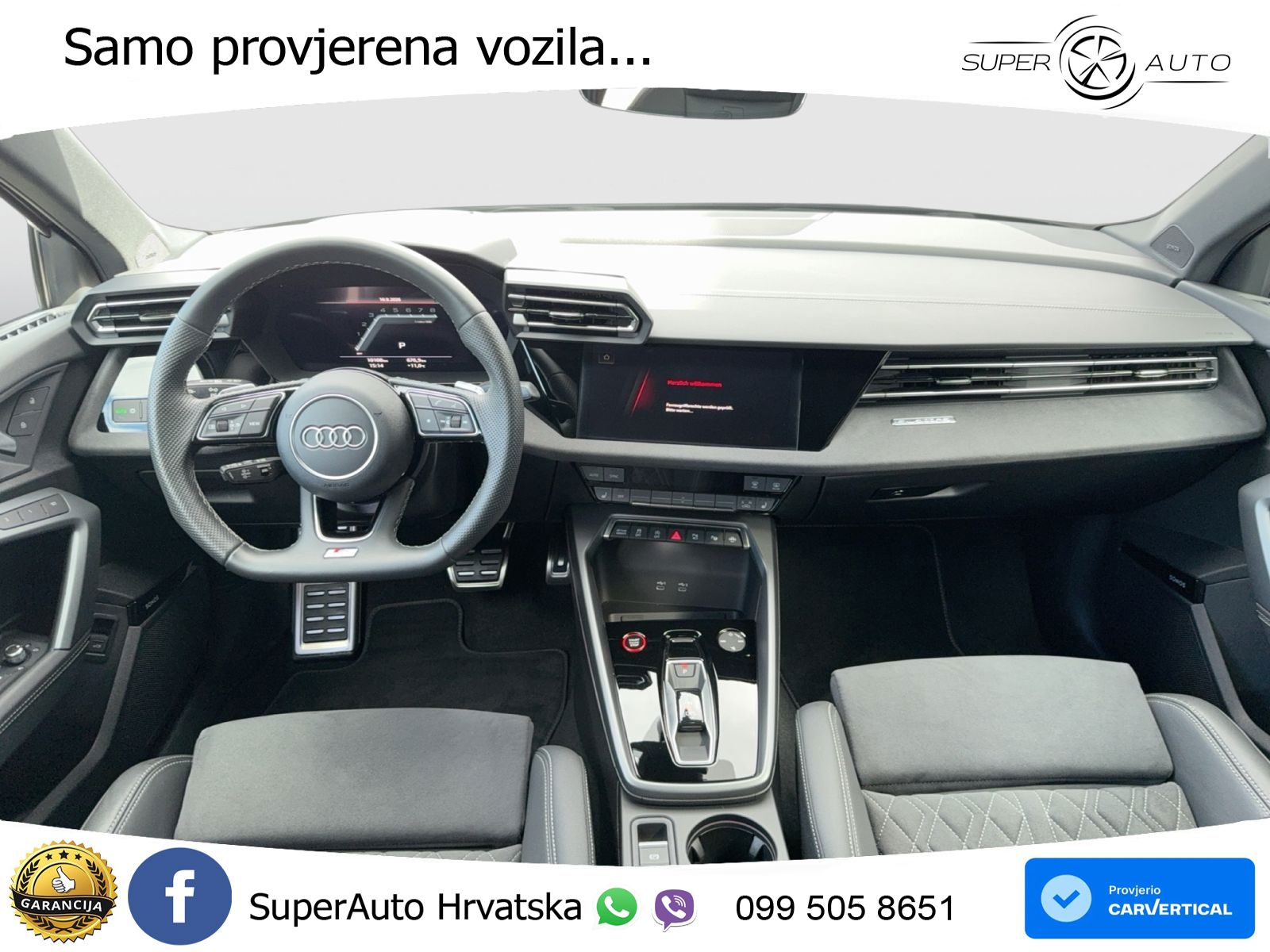 Audi S3 Limuzina 2.0 TFSI (333 KS) quattro S tronic MATRIX+GR SJED+KAM